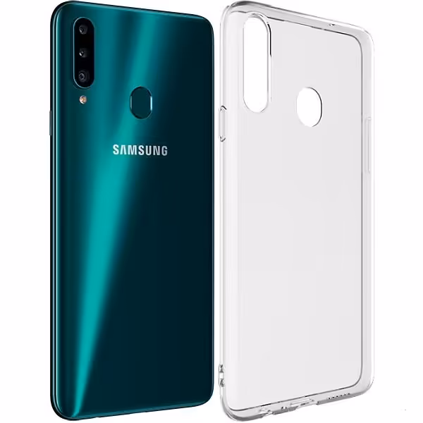 قاب و کاور موبایل سامسونگ ژله ای شفاف مناسب برای گوشی موبایل سامسونگ Galaxy A20s