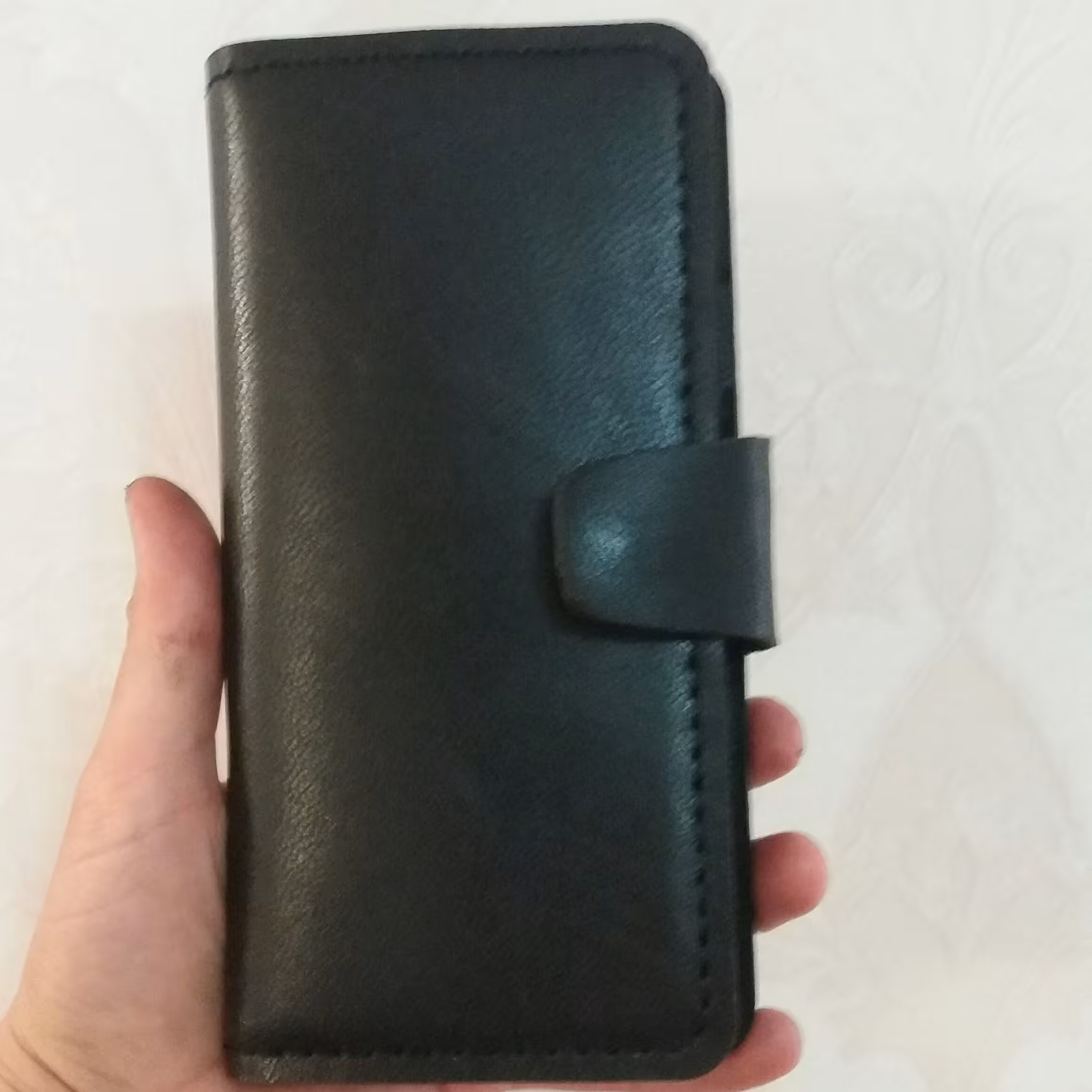 کیف گوشی چرم طبیعی دست دوز