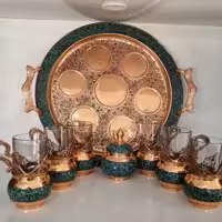 سرویس چای خوری 6نفره فیروزه