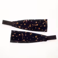 هد بند نخ پنبه طرح ستاره زمینه سورمه ای 