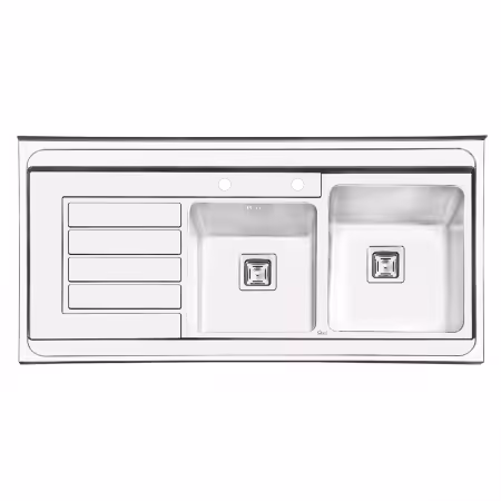 سینک روکار ایلیا استیل مدل 1063