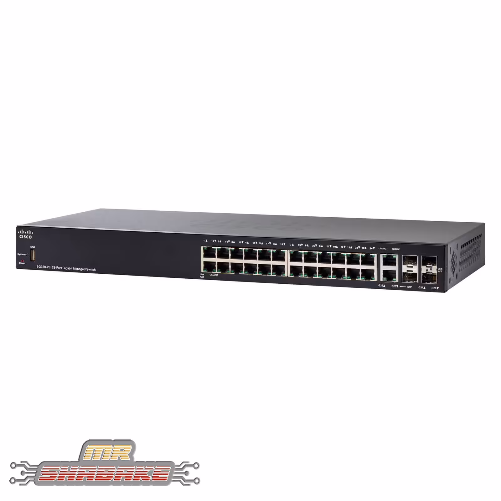 قیمت و خرید سوئیچ سیسکو SG350-28 | مسترشبکه