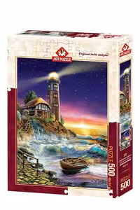 پازل sunset by the lighthouse 4210  500pcs