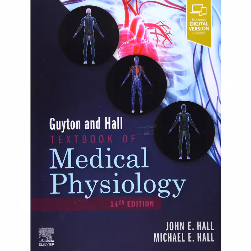 کتاب Guyton and hall textbook of medical physiology اثرjohn E.hall michael E.hall انتشارات الزویر