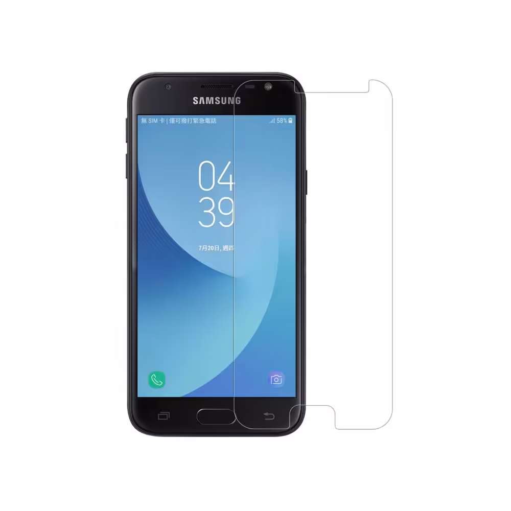 محافظ صفحه گلس گوشی موبایل سامسونگ Galaxy J3 2017 مدل 2.5D