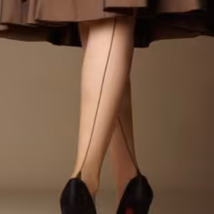 پک 6 تایی جوراب سه ربع شیشه ای و پاریزین نازک 20 کفه دار