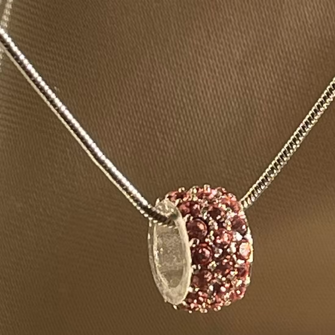 گردنبند رینگ دار طرح جواهر