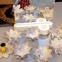 هفت سین رزینی نقره ای 