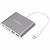 تبدیل Type-C به USB و کارت خوان اوریکو مدل آر سی سی 2 ای