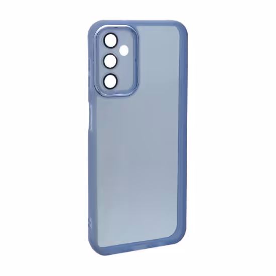 قاب گوشی شفاف رنگی محافظ لنز گلس برای Samsung Galaxy A24