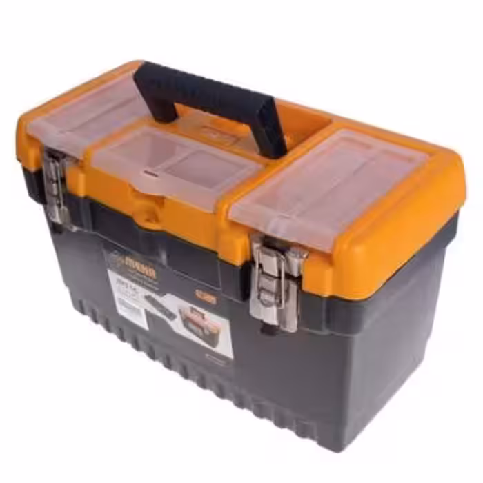 جعبه ابزار 16 اینچ قفل فلزی مهر پلاستیک مدل JMT-16