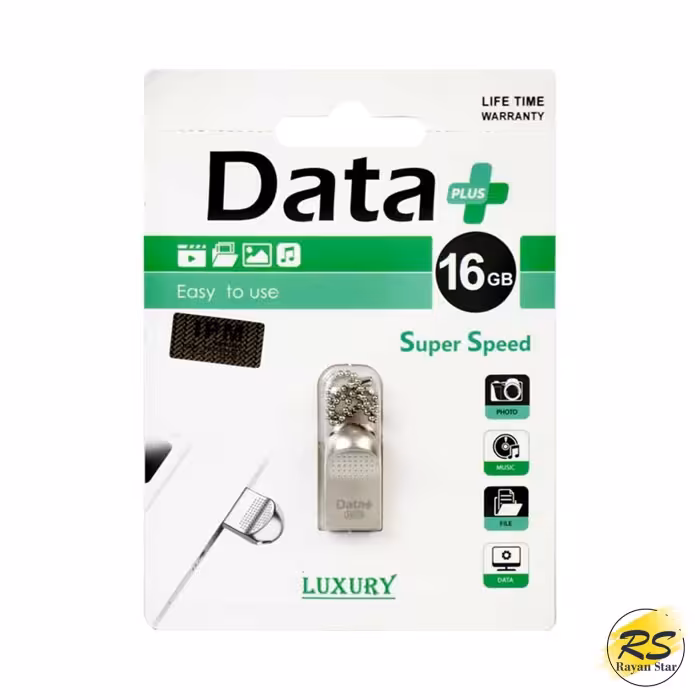فلش مموری دیتا پلاس مدل Data Plus Luxury ظرفیت 16 گیگابایت