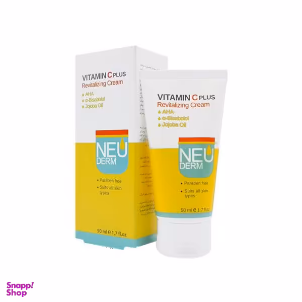 کرم روشن کننده و احیا کننده پوست نیودرم (Neuderm) حجم 50 میلی‌لیتر