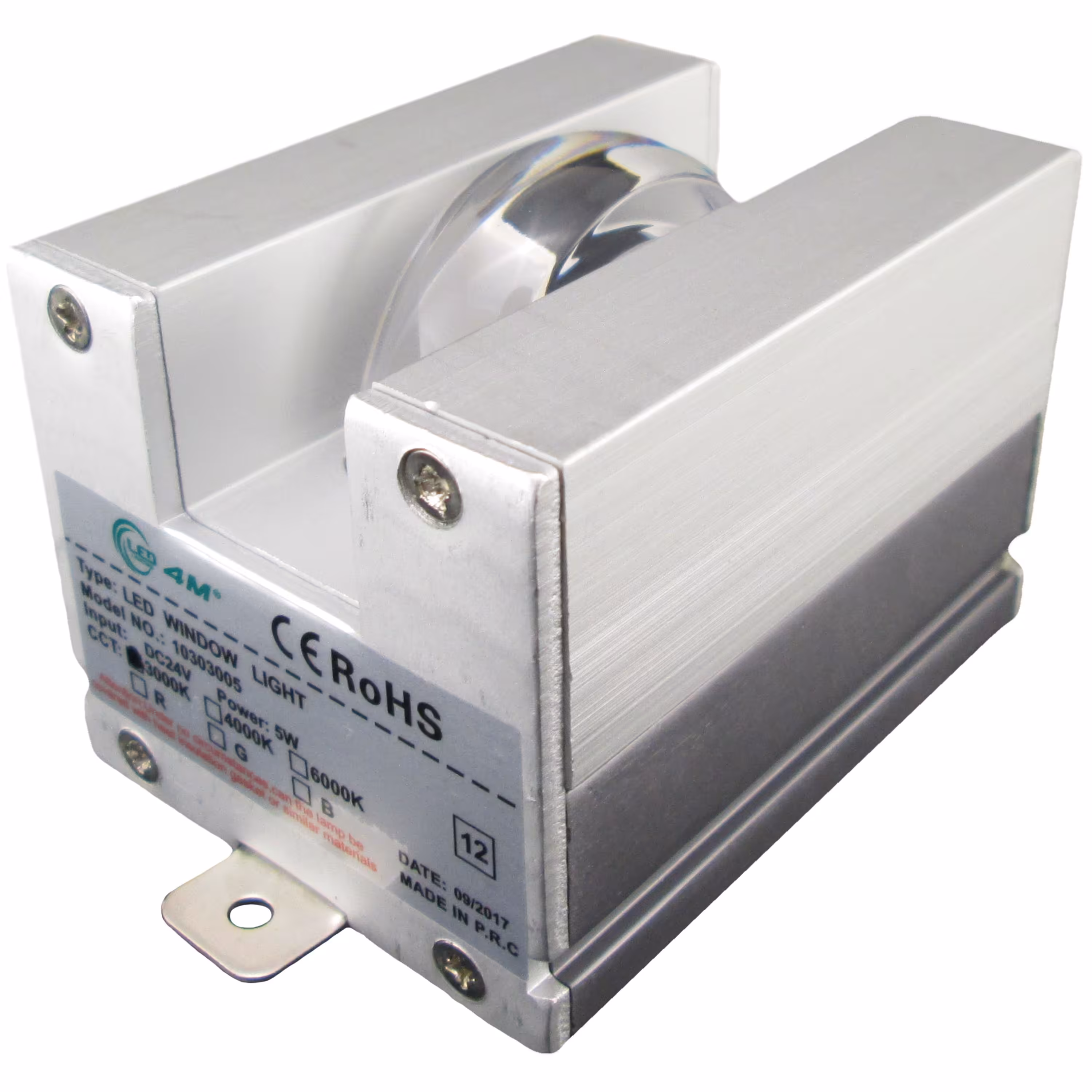 چراغ دور پنجره 5 وات رینگ 24 ولت قرمز برند LED4M