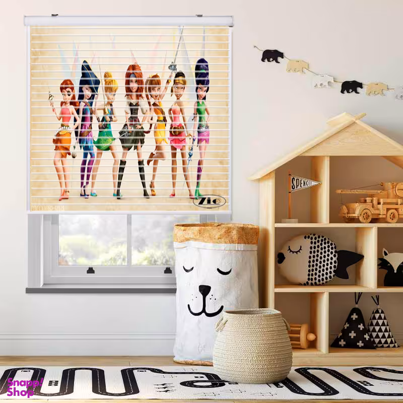 پرده زبرا زیو مدل سیلوئت K3064 سایز 150x150 سانتی متر