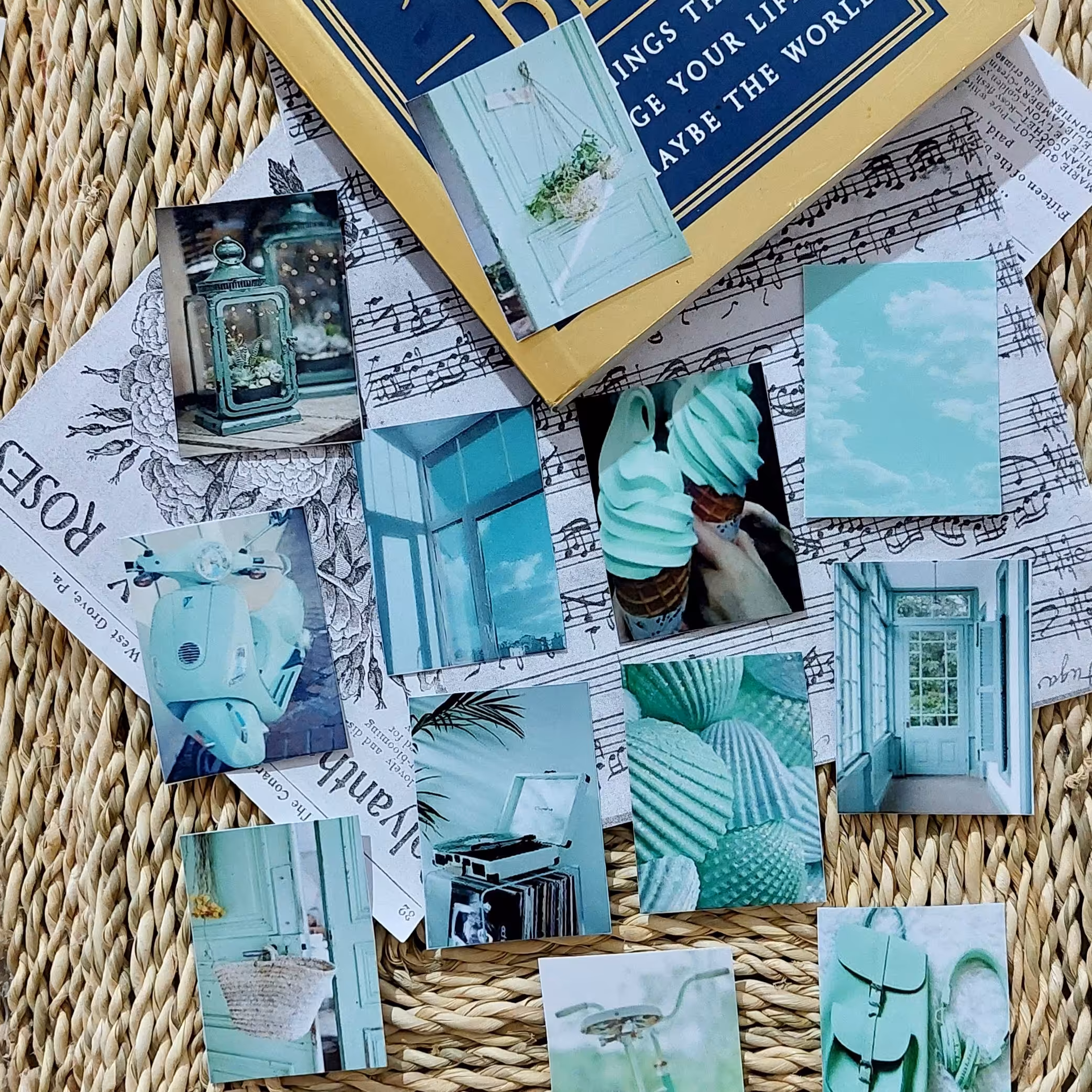 استیکر(برچسب) سبز ملزومات بولت ژورنال