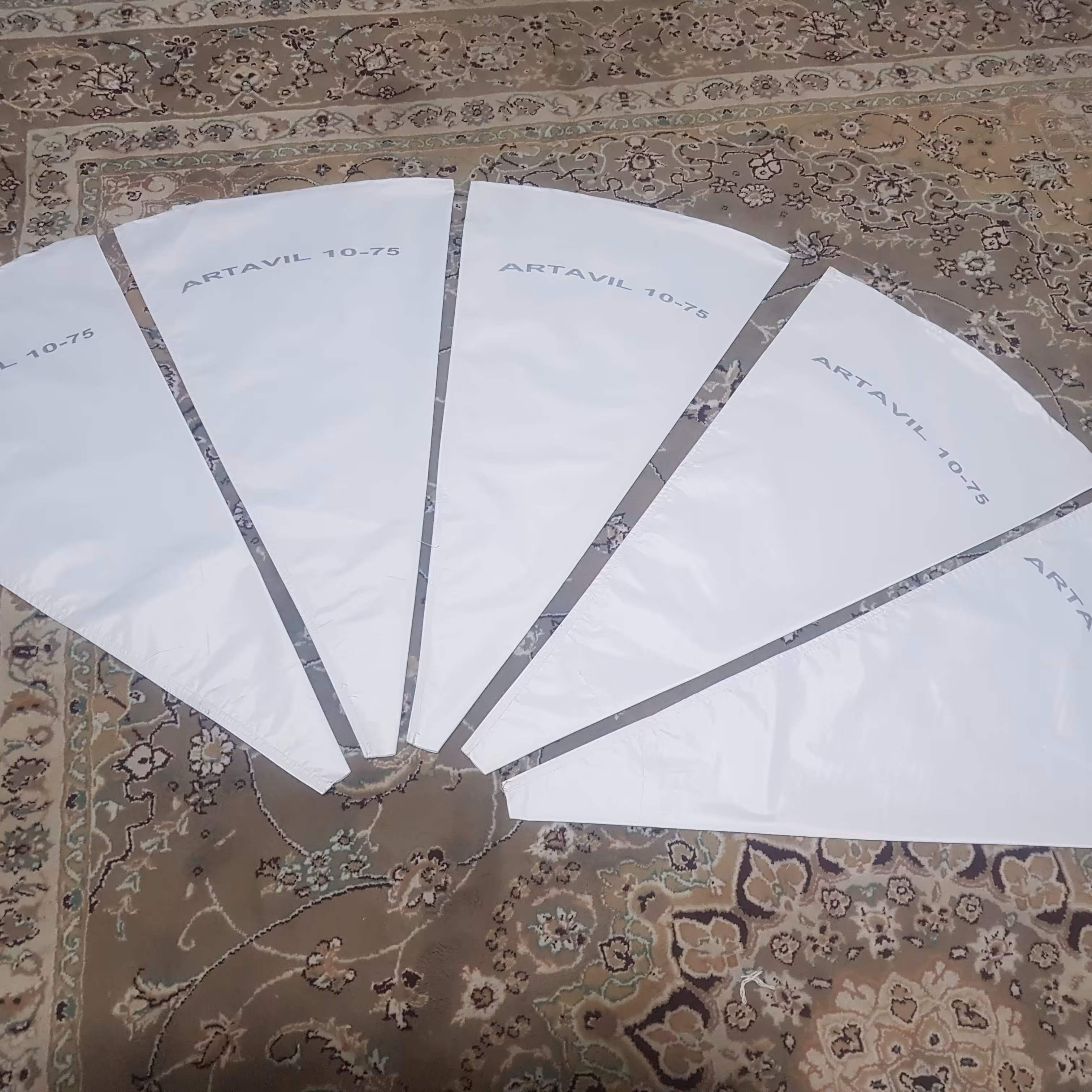 قیف پارچه ای  قنادی و فانتزی بسته 5 عددی