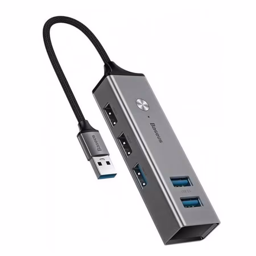 قیمت و خرید هاب USB پنج پورت بیسوس مدل CAHUB-C0G | یاس ارتباط