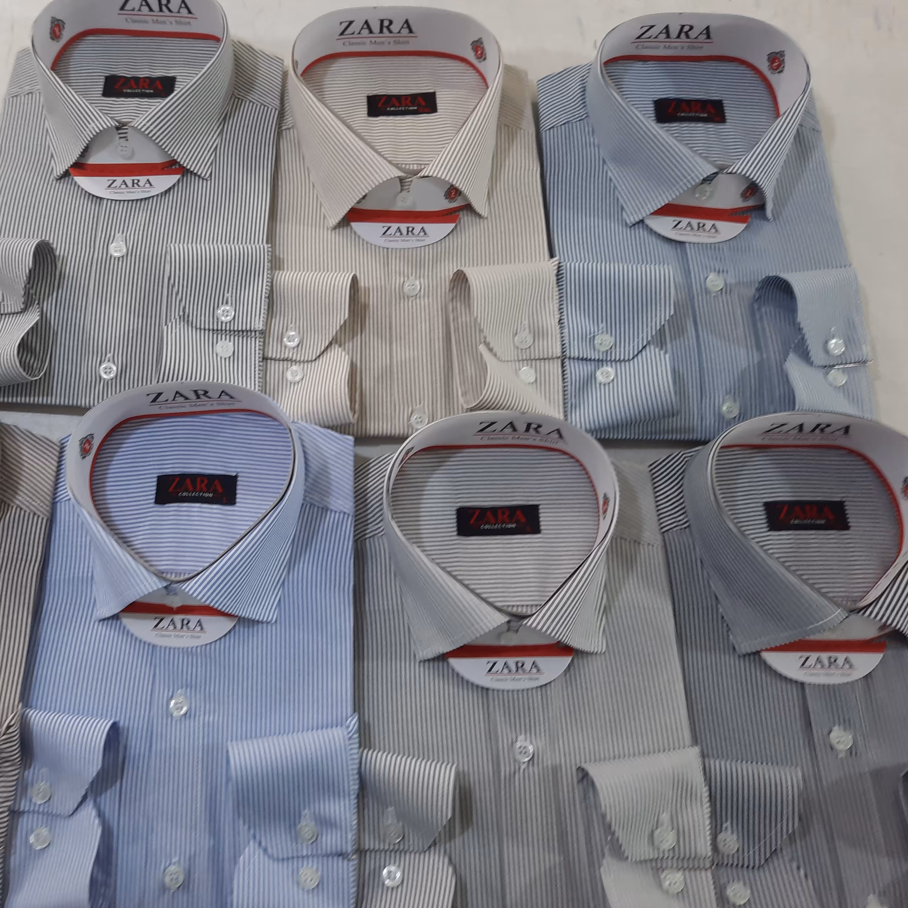 پیراهن مردانه قواره دار راه راه کد 405