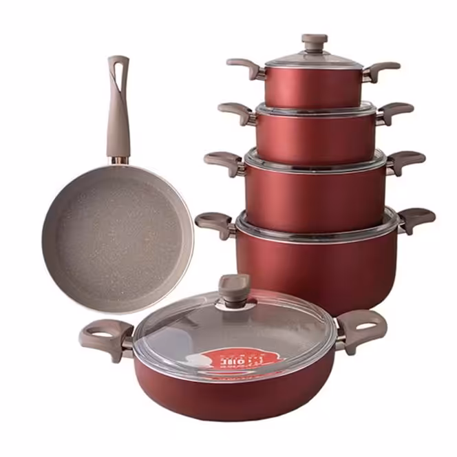 سرویس قابلمه 11 پارچه ریوالد ( ارسال رایگان )