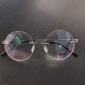 عینک طبی بی فریم گرد