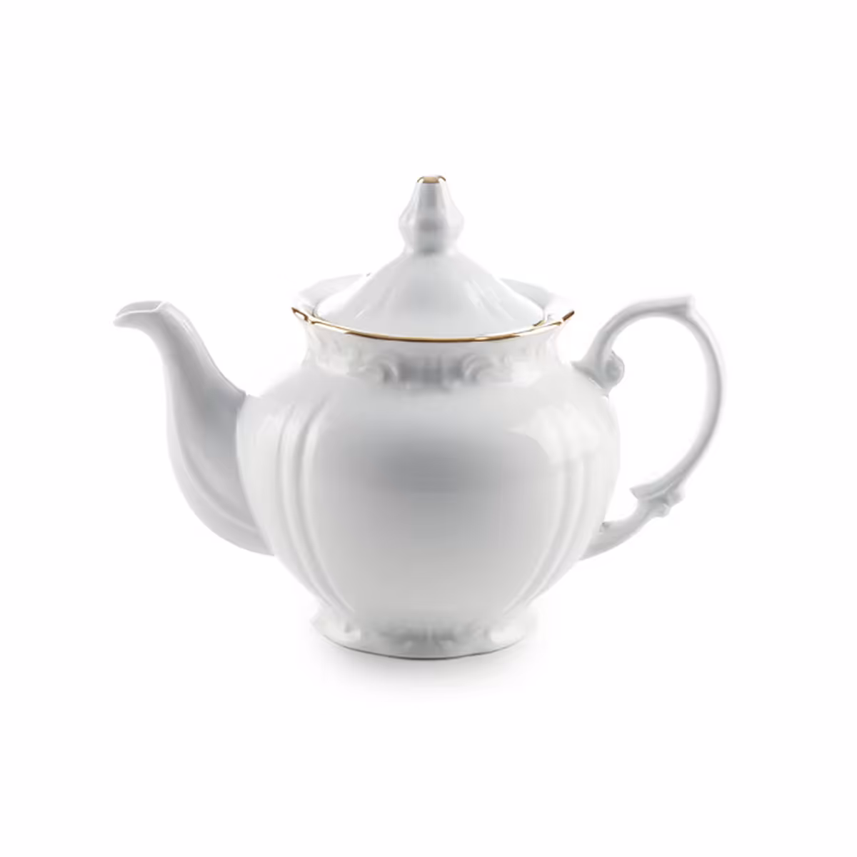 قوری چای چهار ترک چینی زرین طرح زرین (سایز 5)