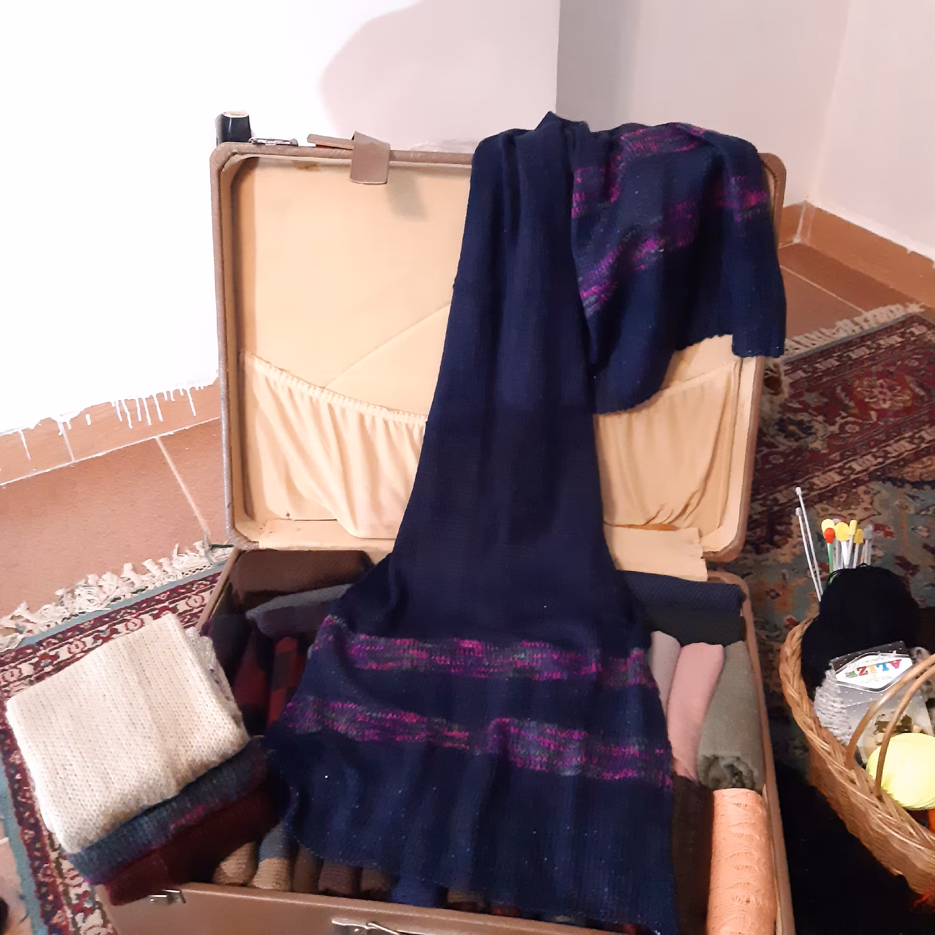  شال بافت شاین1 مناسب پاییز و زمستان