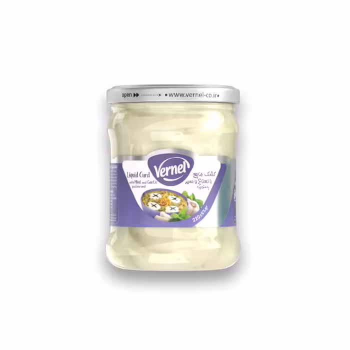 کشک سیر و نعنا ورنل - 220 گرمی