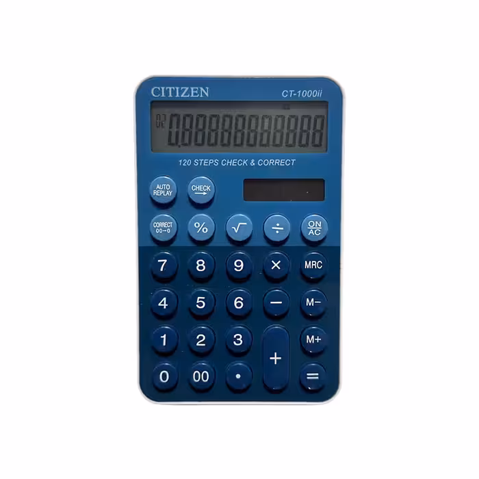 ماشین حساب سیتیزن کوچک مدل CT-1000ii
