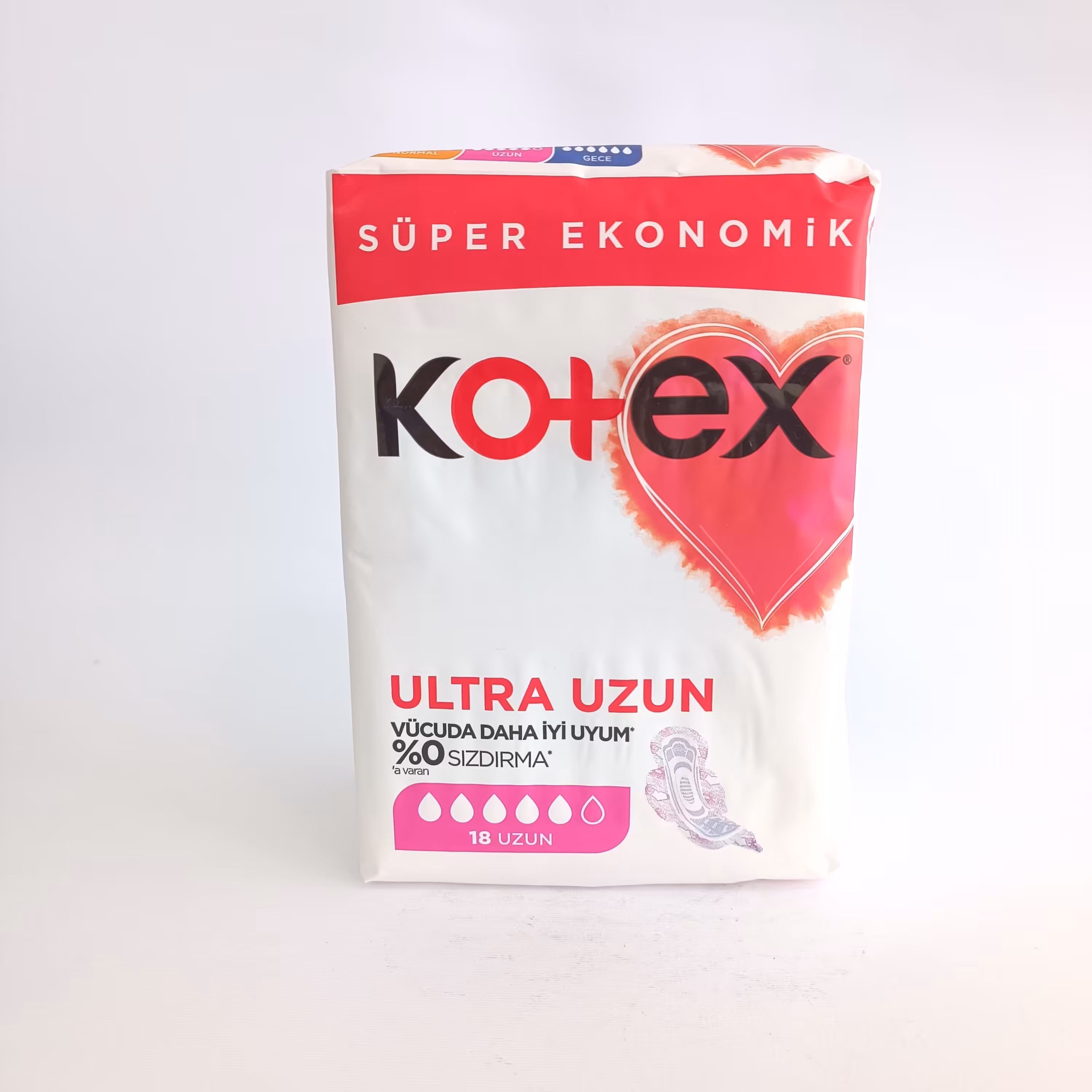 نوار بهداشتی کوتکس  مدل Ultra Uzun بسته 18 عددی