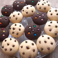 کوکی اسمارتیزی وانیلی و کاکائویی - خونگی (250 گرم)