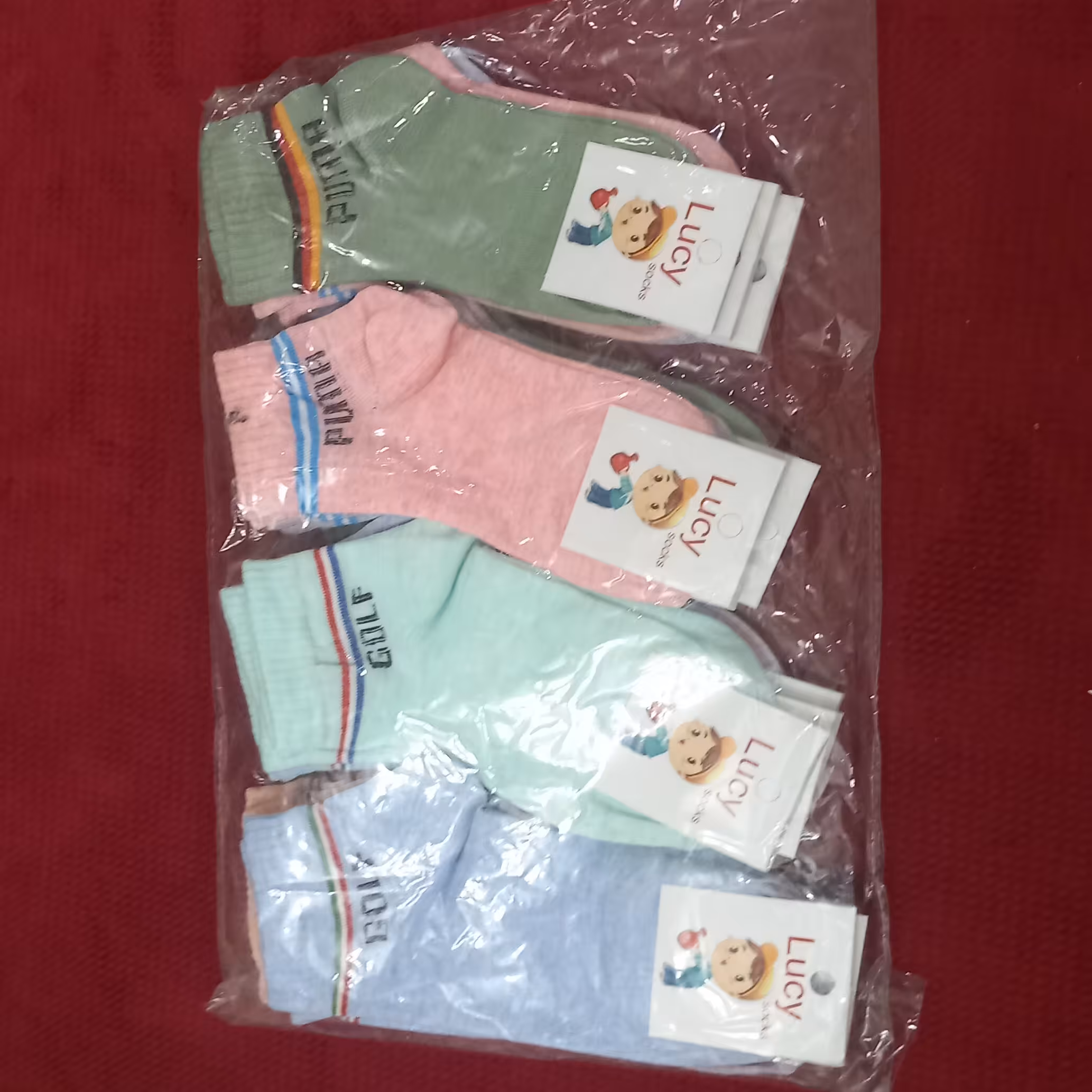 جوراب مچی   پسرانه دارای سایز بندی ورنگ بندی  مناسب سن تا تا 15