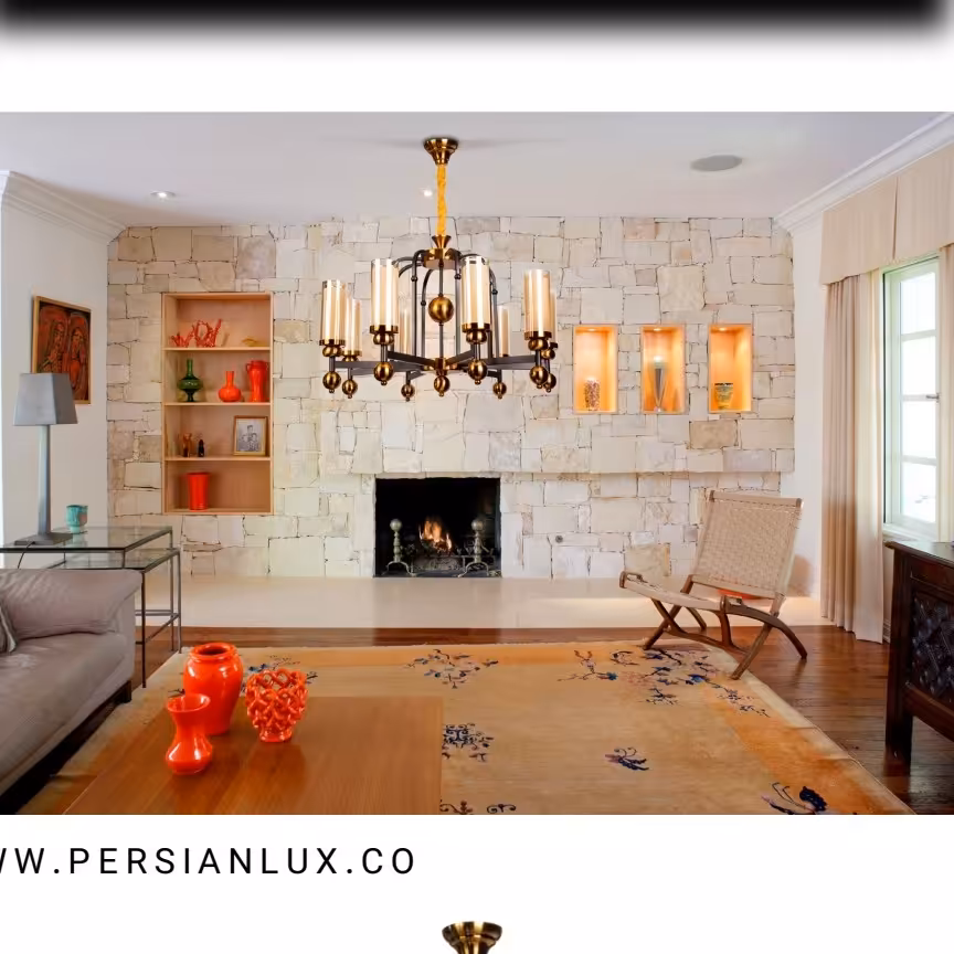 لوستر 8شعله کد2048