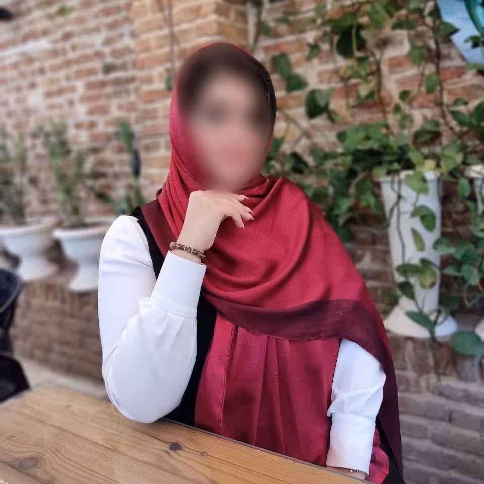 شال بامبو دو رو رنگ قرمز اناری