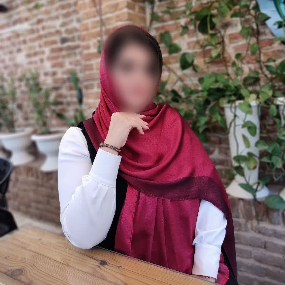 شال بامبو دو رو رنگ قرمز اناری