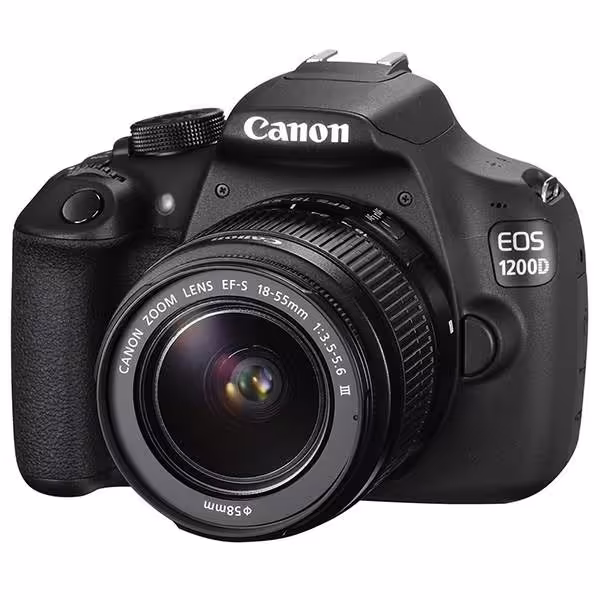 دوربین دیجیتال کنون 1200D با لنز 18 55 DC III ( کارکرده )