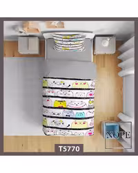 سرویس لحاف روتختی کودک یک نفره 5 تکه نوپه هوم Nopehome طرح کارتونی کد T5770