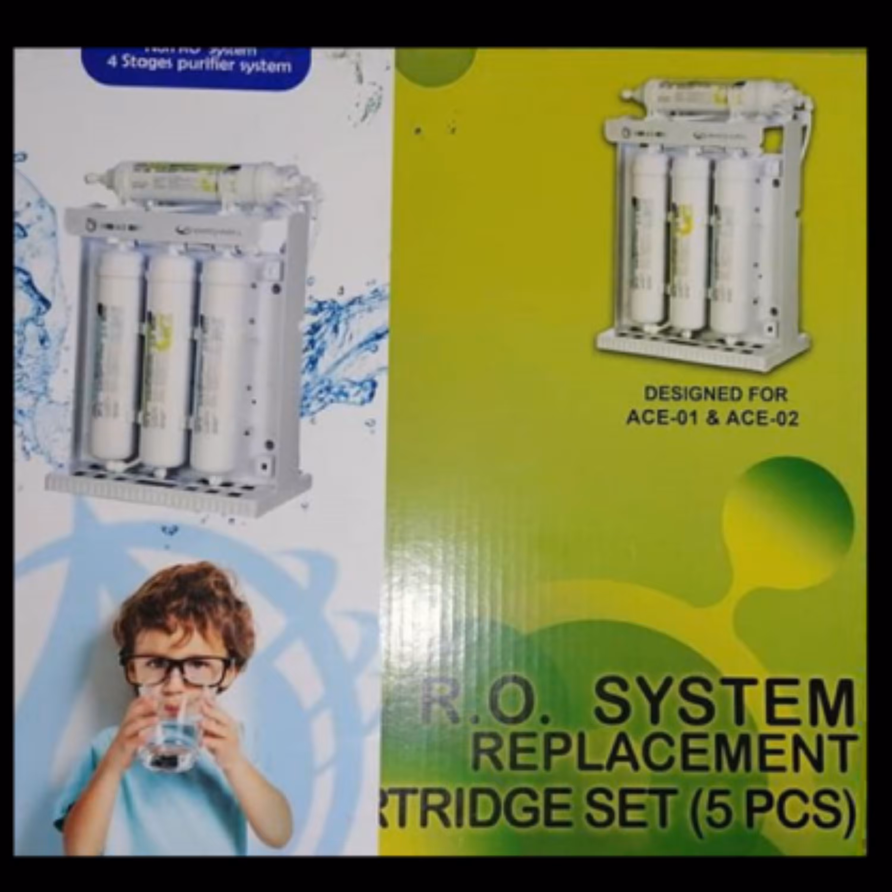 پک 4 عددی فیلتر NON-RO چهار مرحله ای