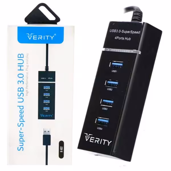 هاب VERITY-H402 USB3.0 4PORT