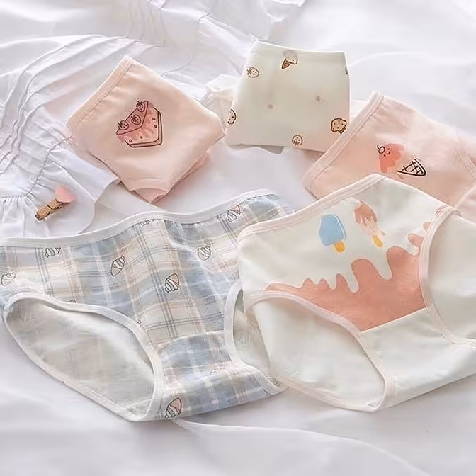 شورت طرح بستنی فری سایز