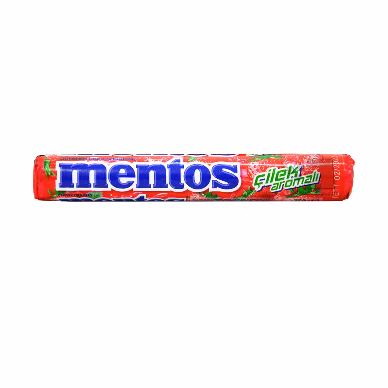 دراژه توت فرنگی 37 گرم منتوس - mentos