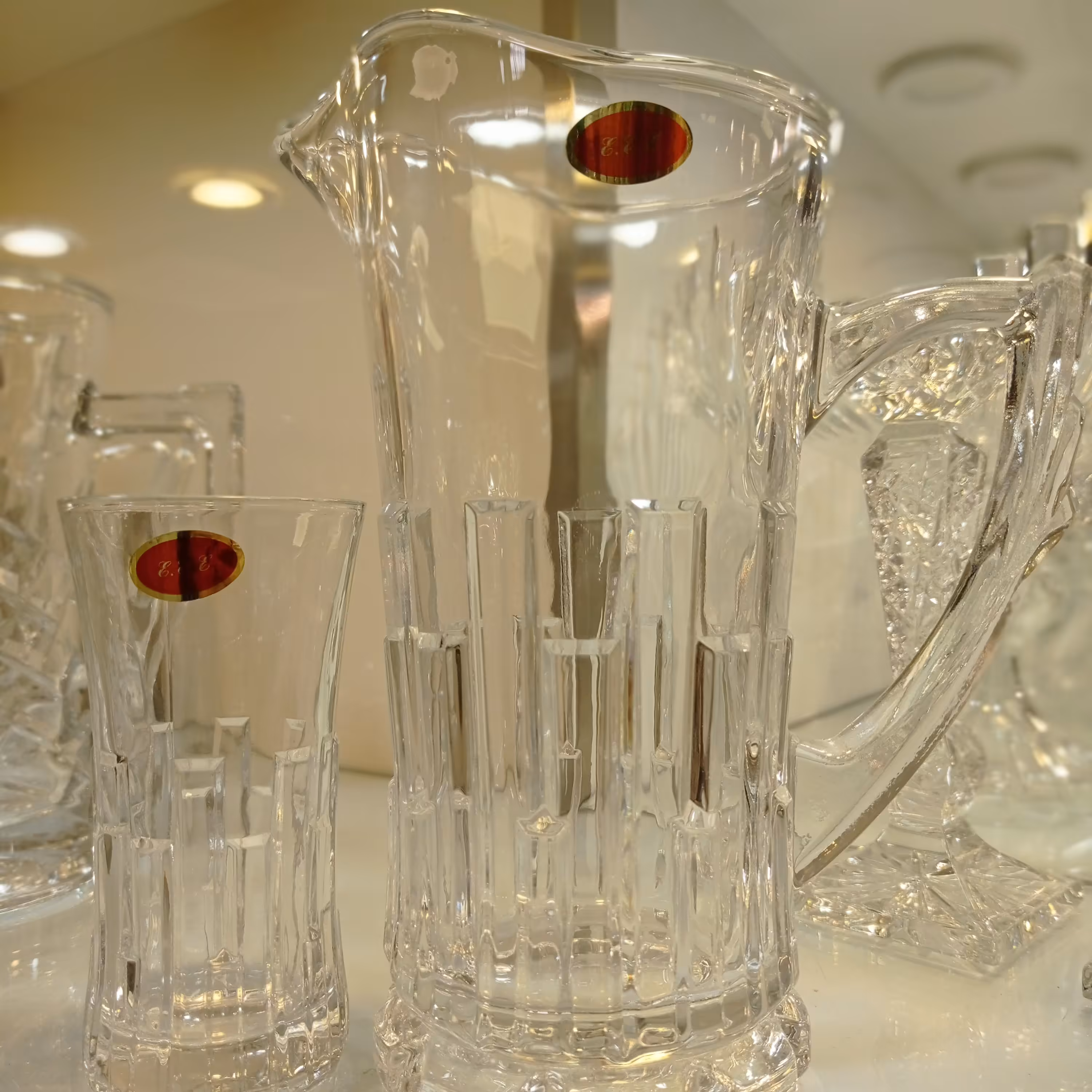 پارچ ولیوان کریستال