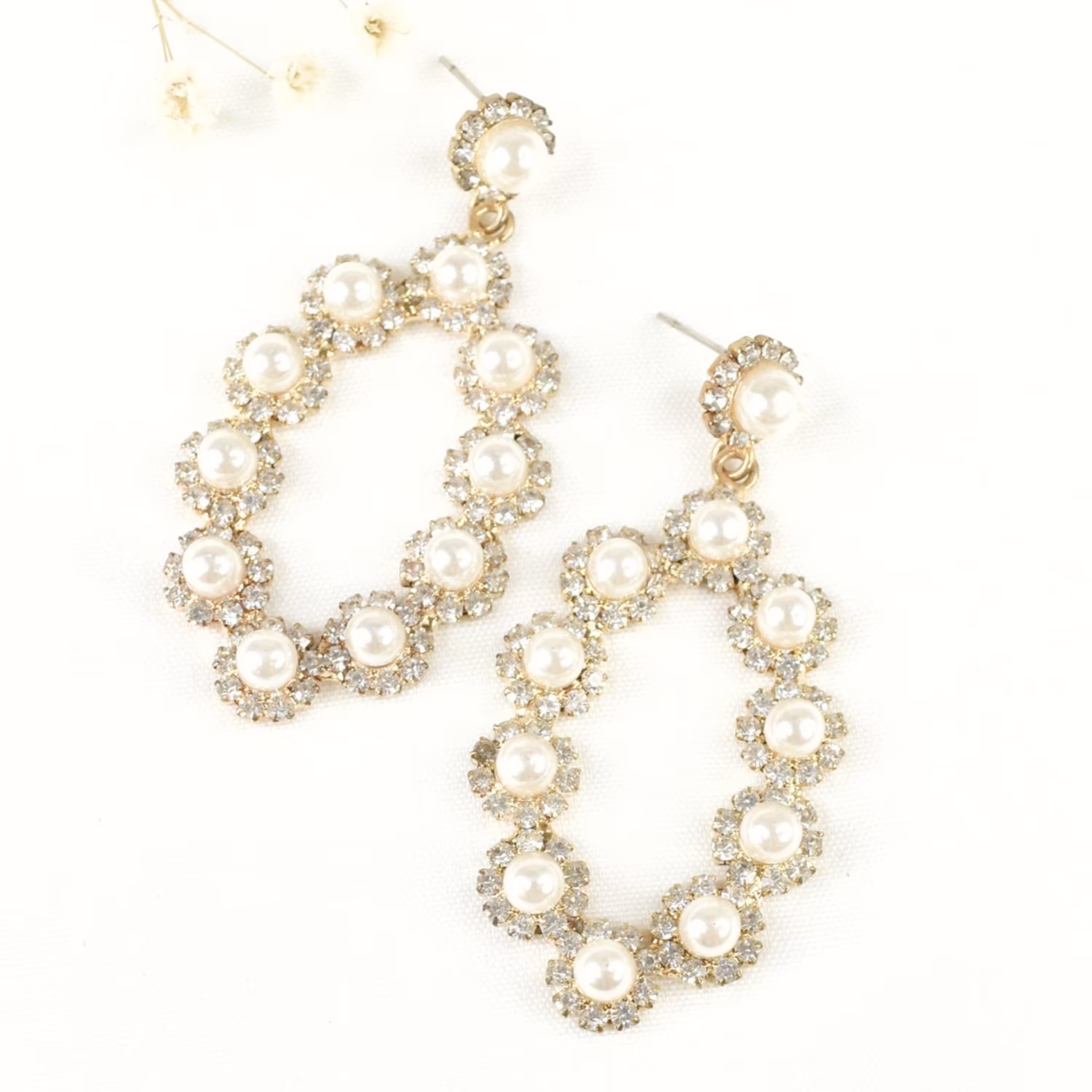 گوشواره مروارید دار کد7504