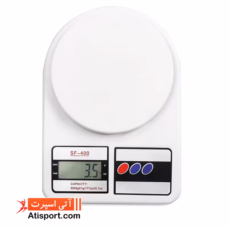 ترازوی آشپزخانه الکترونیک مدل SF 400