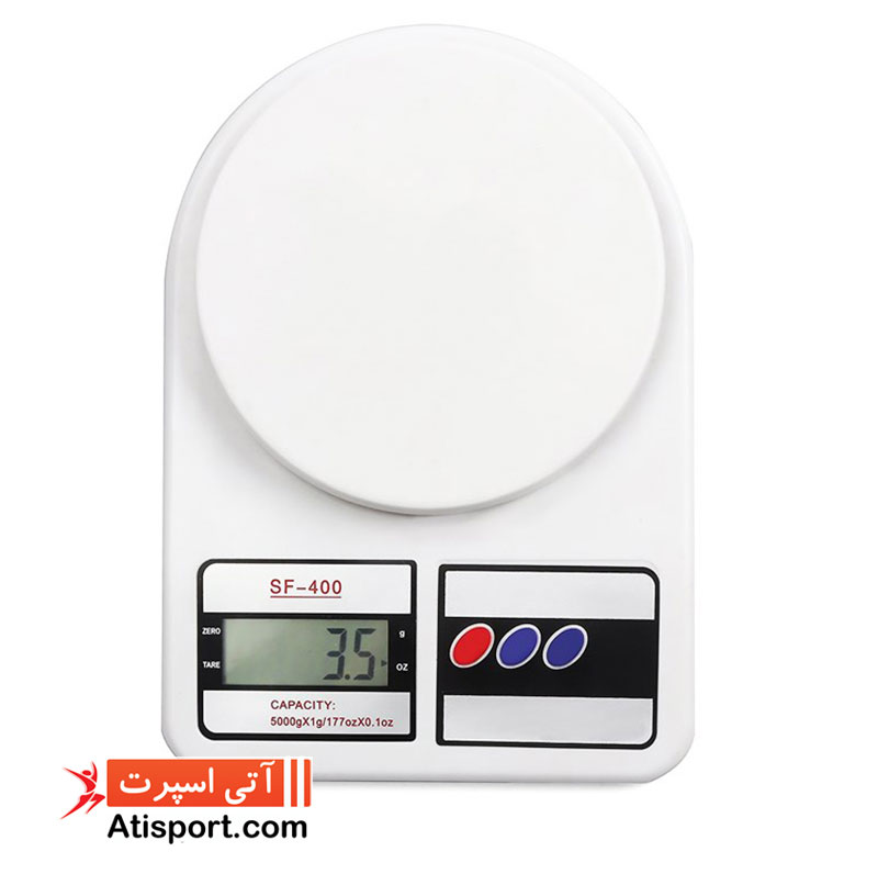 ترازوی آشپزخانه الکترونیک مدل SF 400
