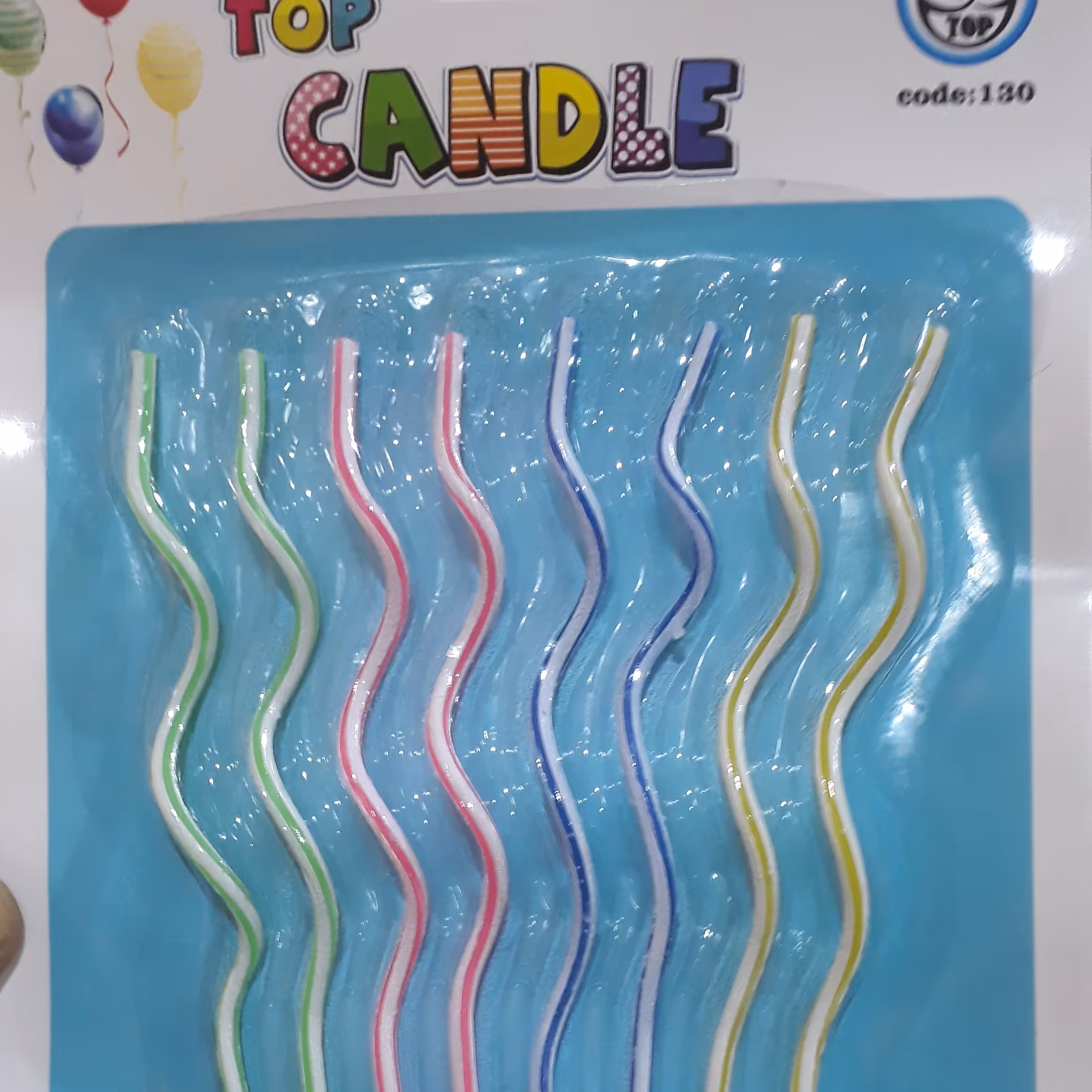 شمع پیچی ماکارونی 