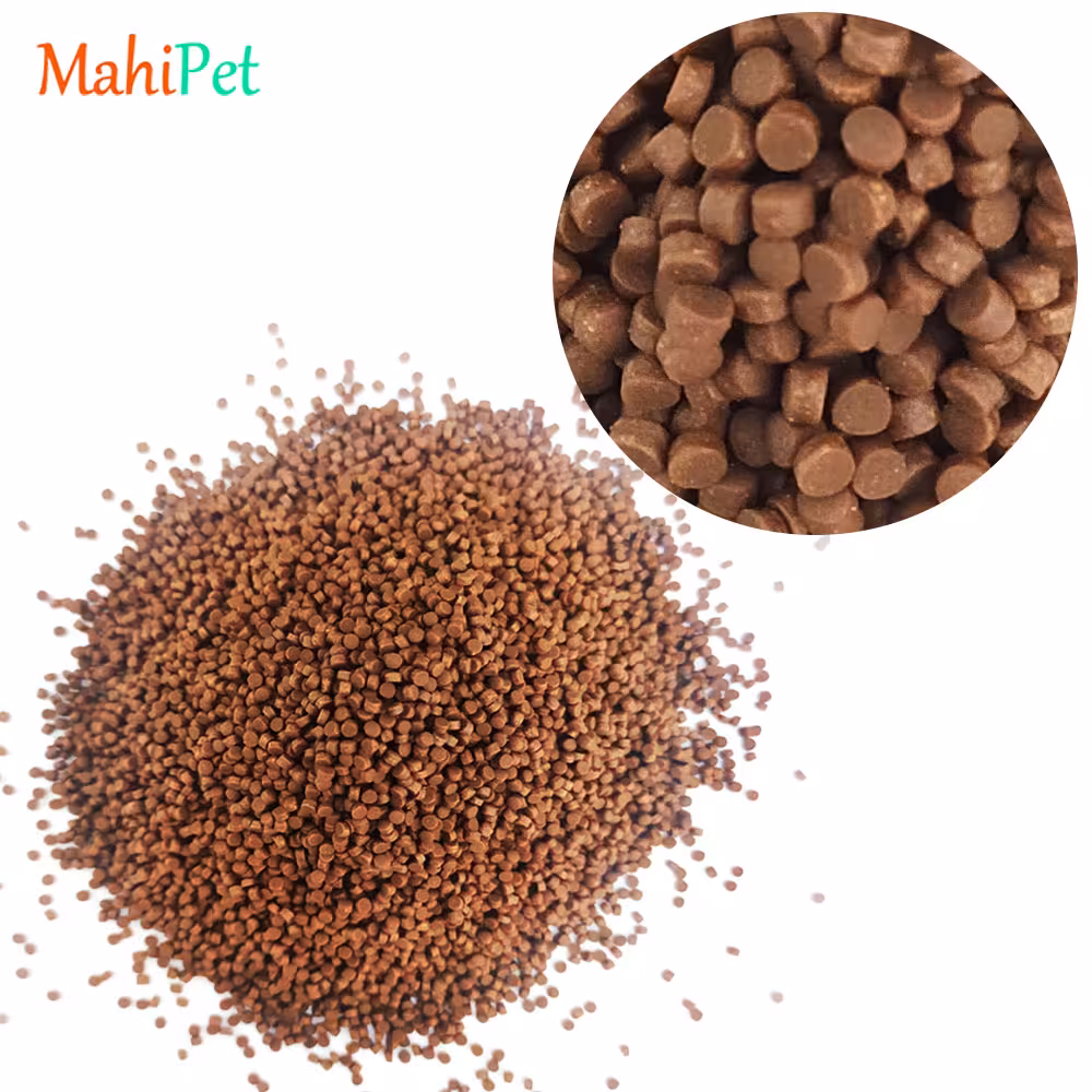 غذای پایه ماهیان اکسترود Extruded سایز 2 میلی متر (100 گرمی)