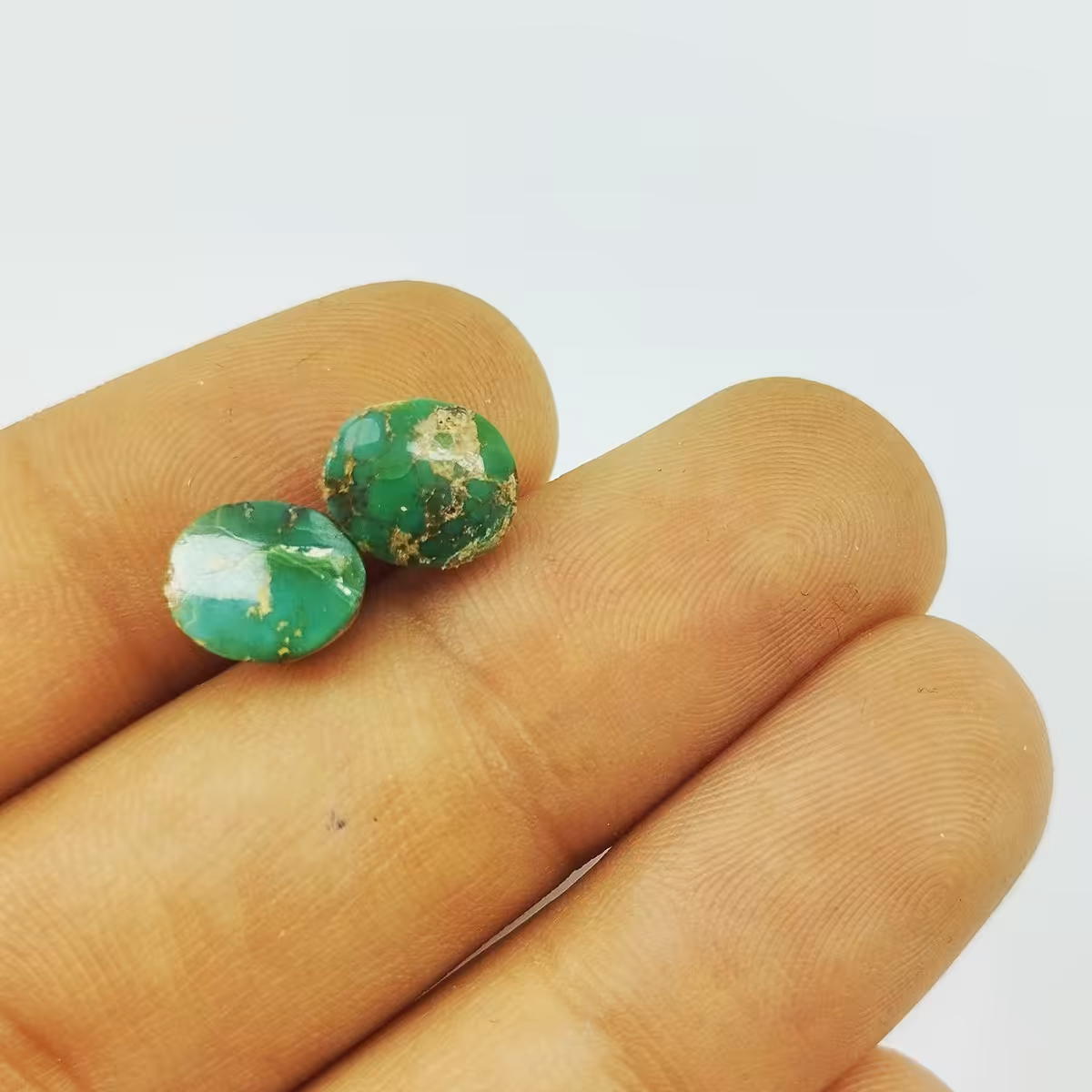 سنگ فیروزه ست نیشابور طبیعی کد 11729410