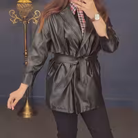 کت چرم جانان