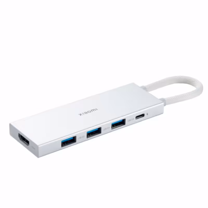 هاب 5 پورت تایپ سی شیائومی Xiaomi Type-C Docking Station XDMS05YM خرید محصولات شیائومی